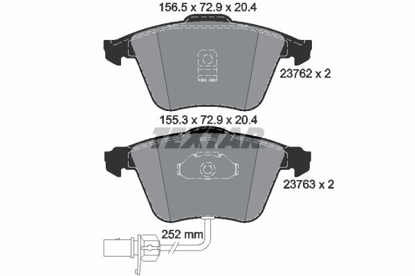 Textar Disc Brake Pad