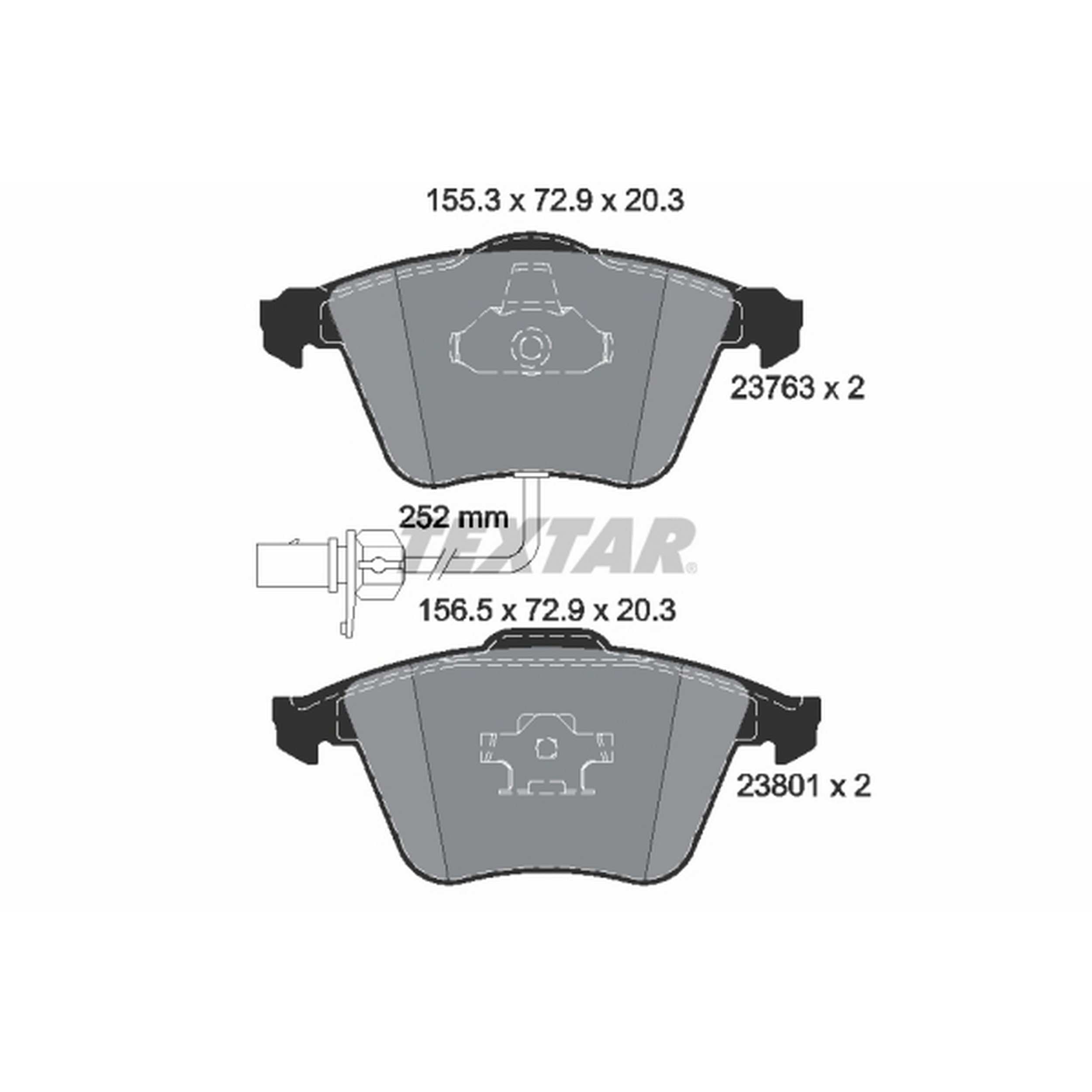 Textar Disc Brake Pad