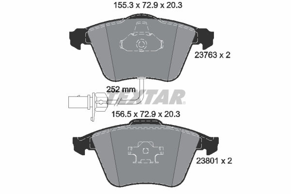 Textar Disc Brake Pad