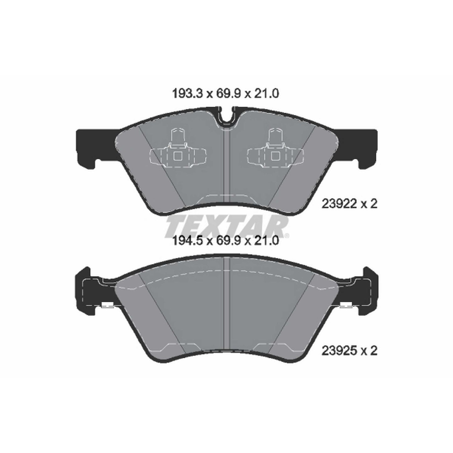 Textar Disc Brake Pad