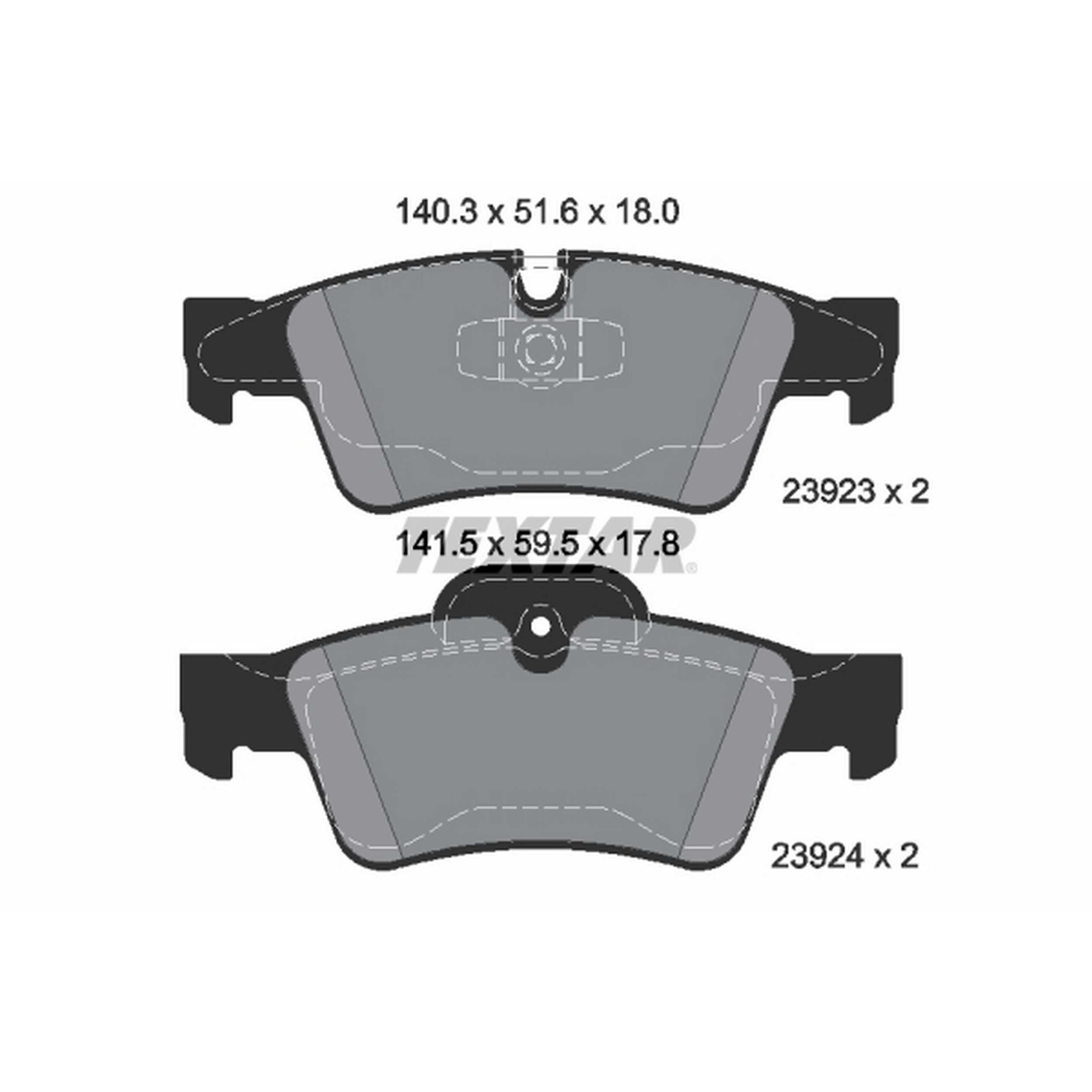Textar Disc Brake Pad