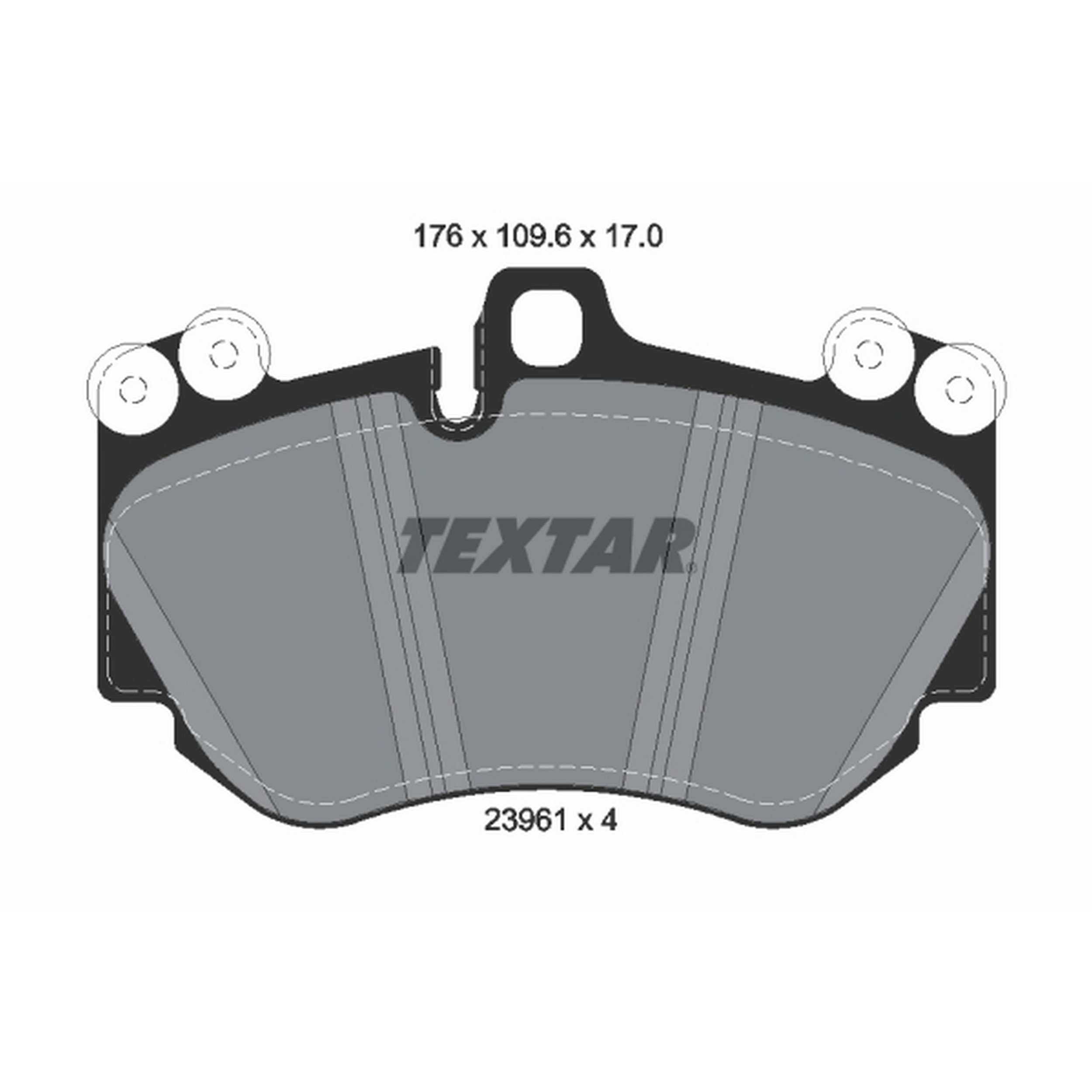 Textar Disc Brake Pad