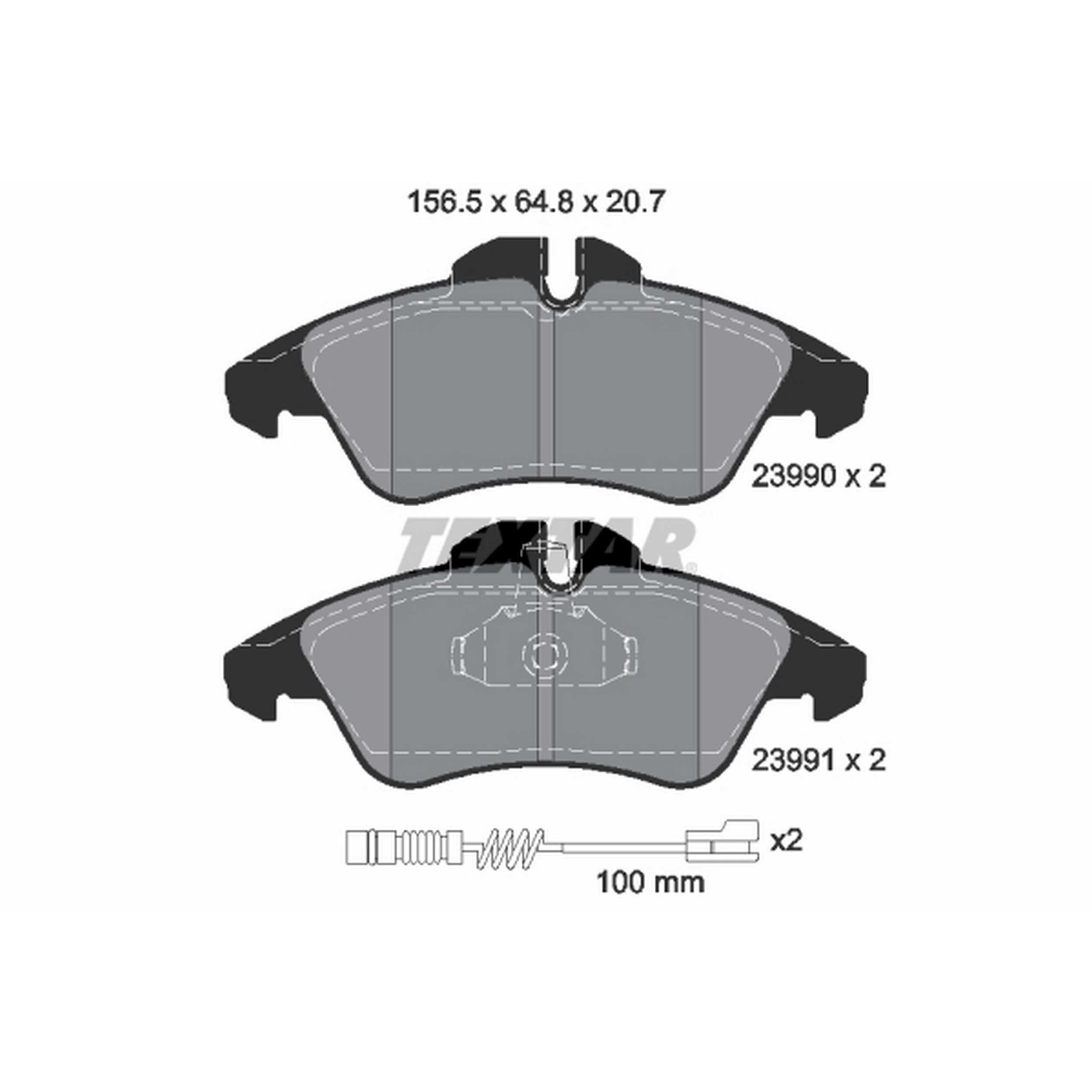 Textar Disc Brake Pad