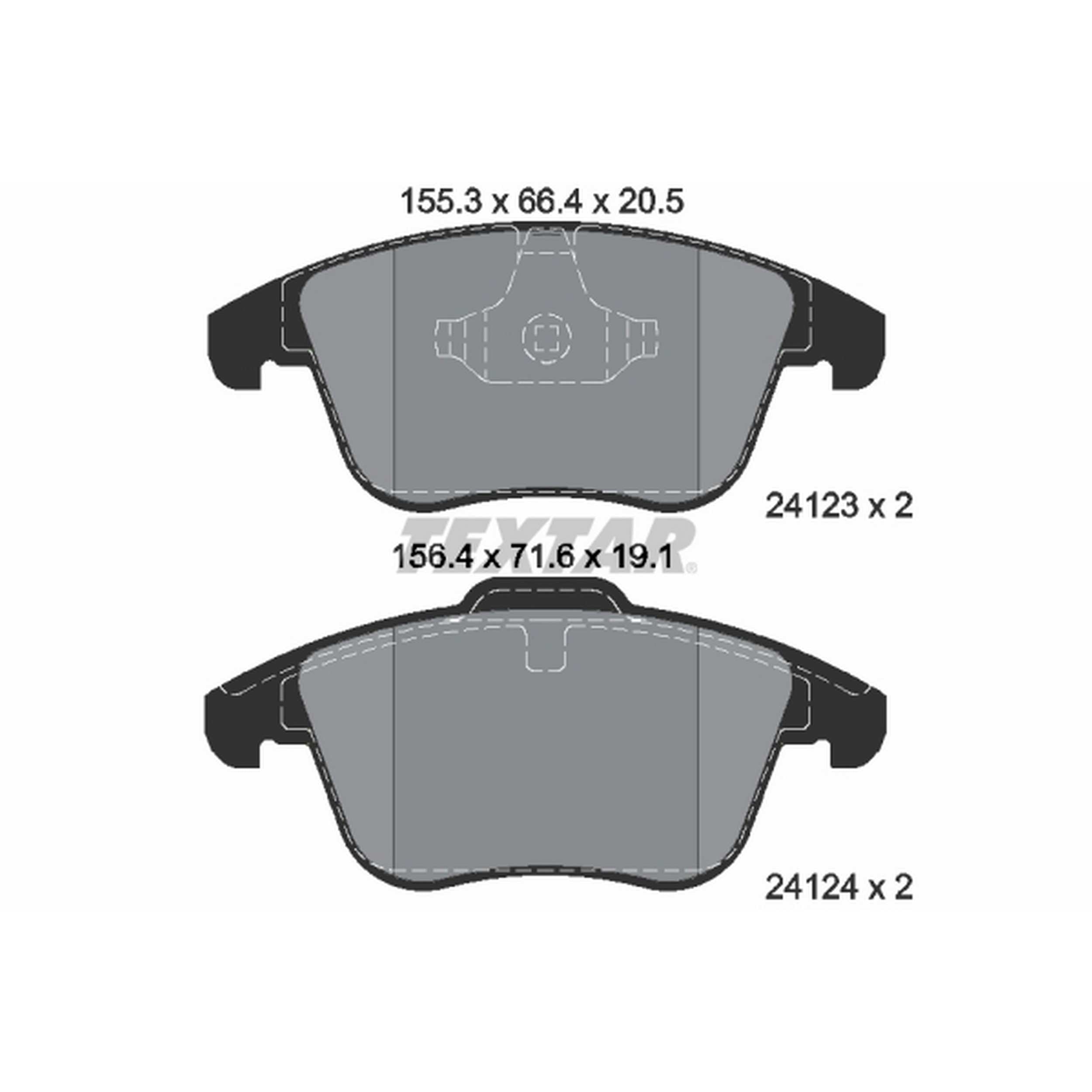 Textar Disc Brake Pad