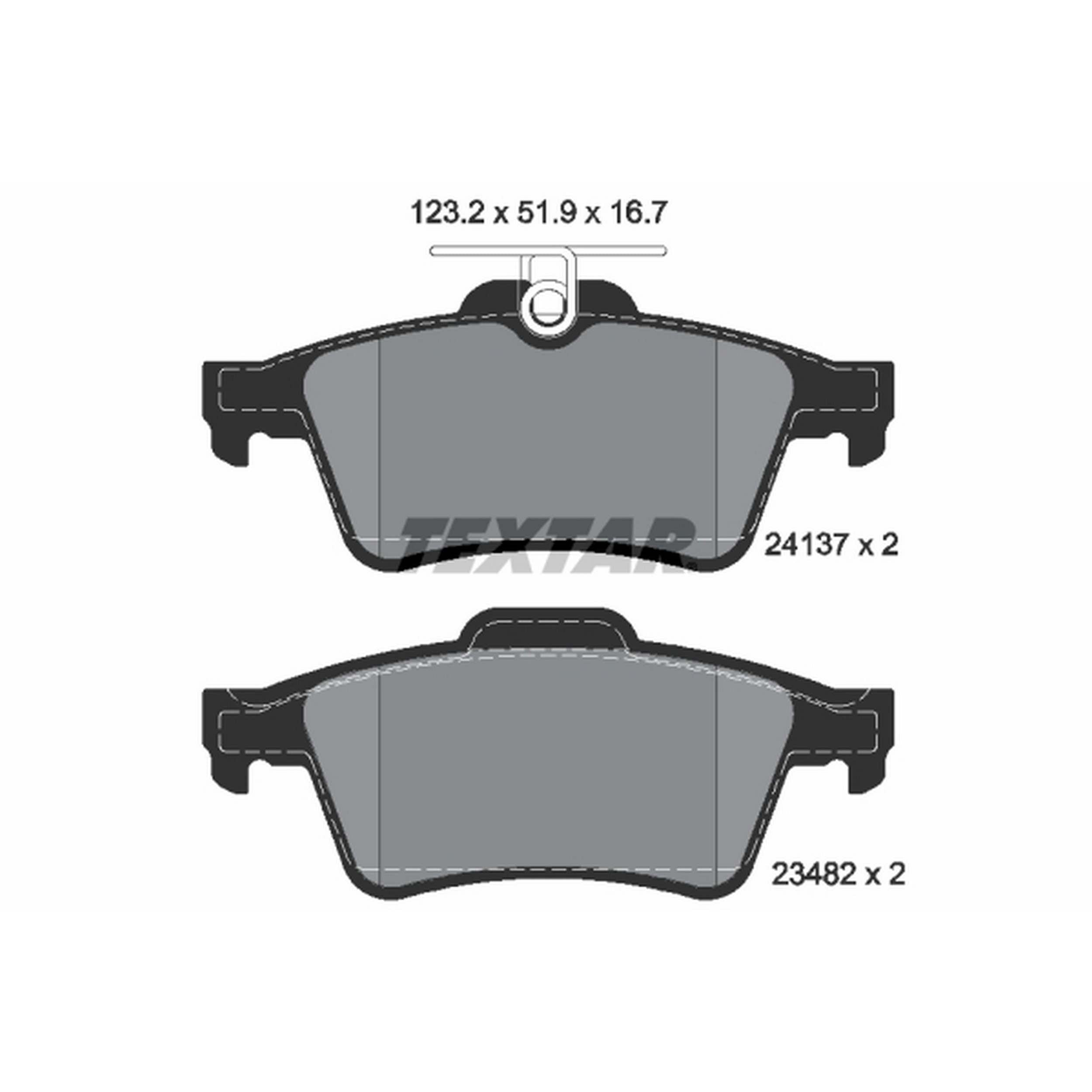 Textar Disc Brake Pad