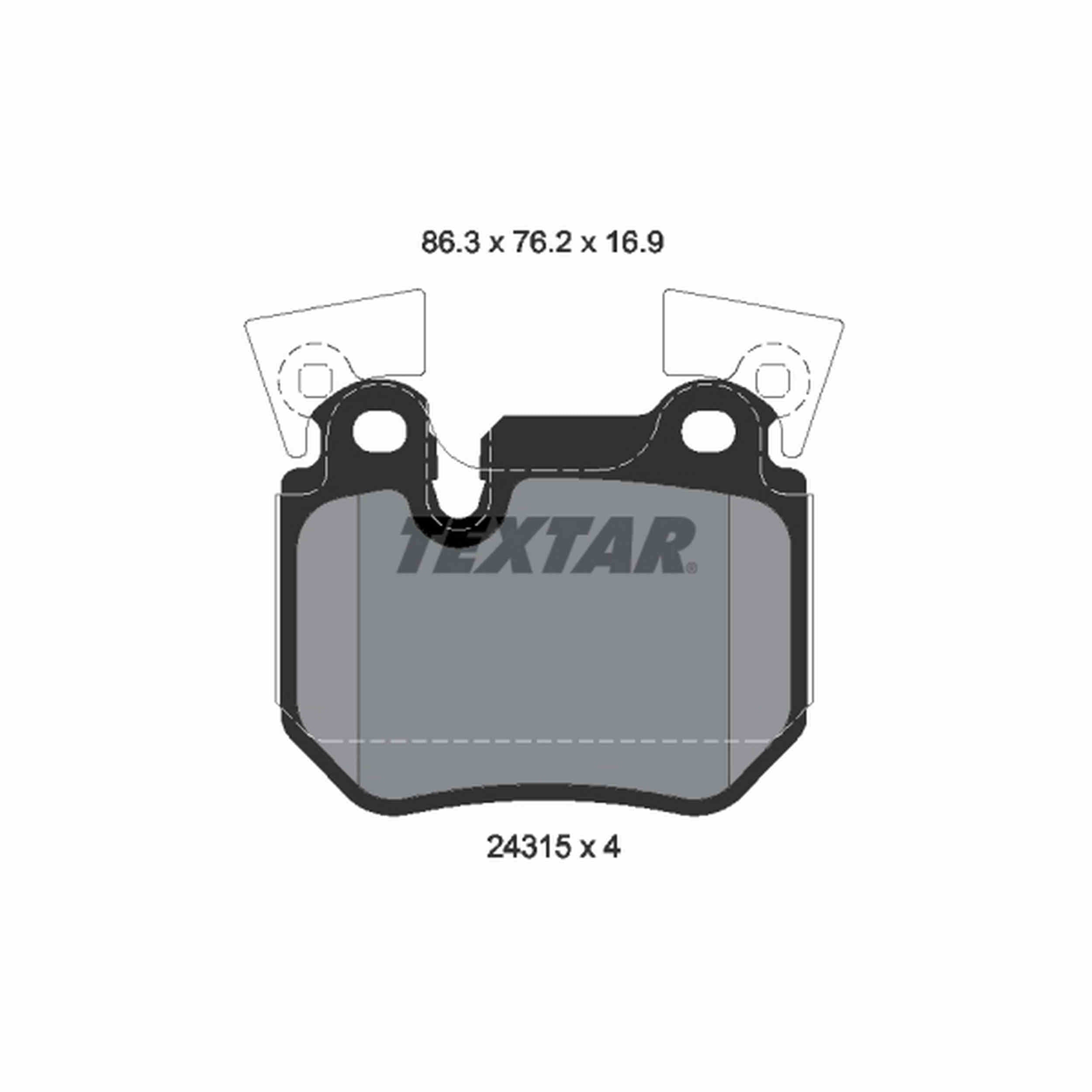 Textar Disc Brake Pad