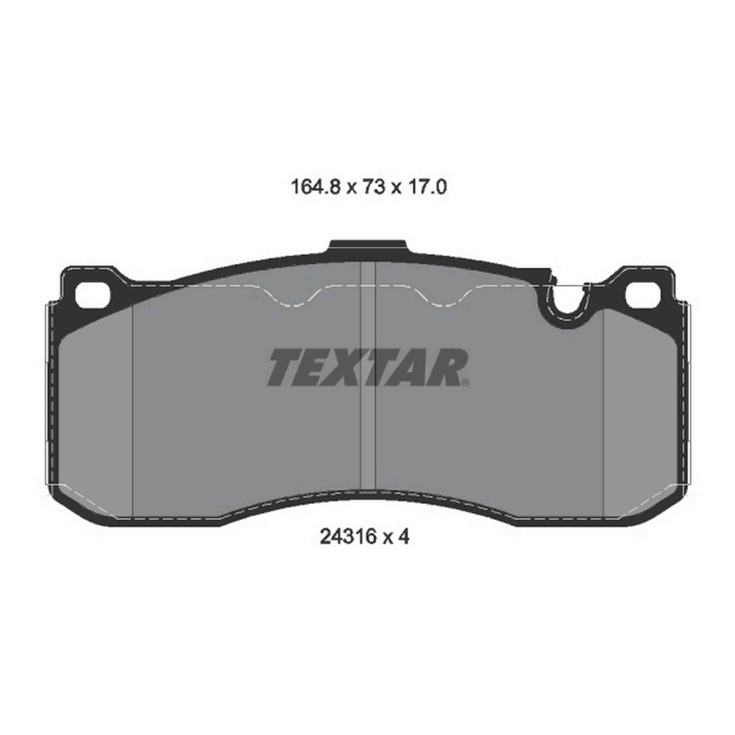Textar Disc Brake Pad