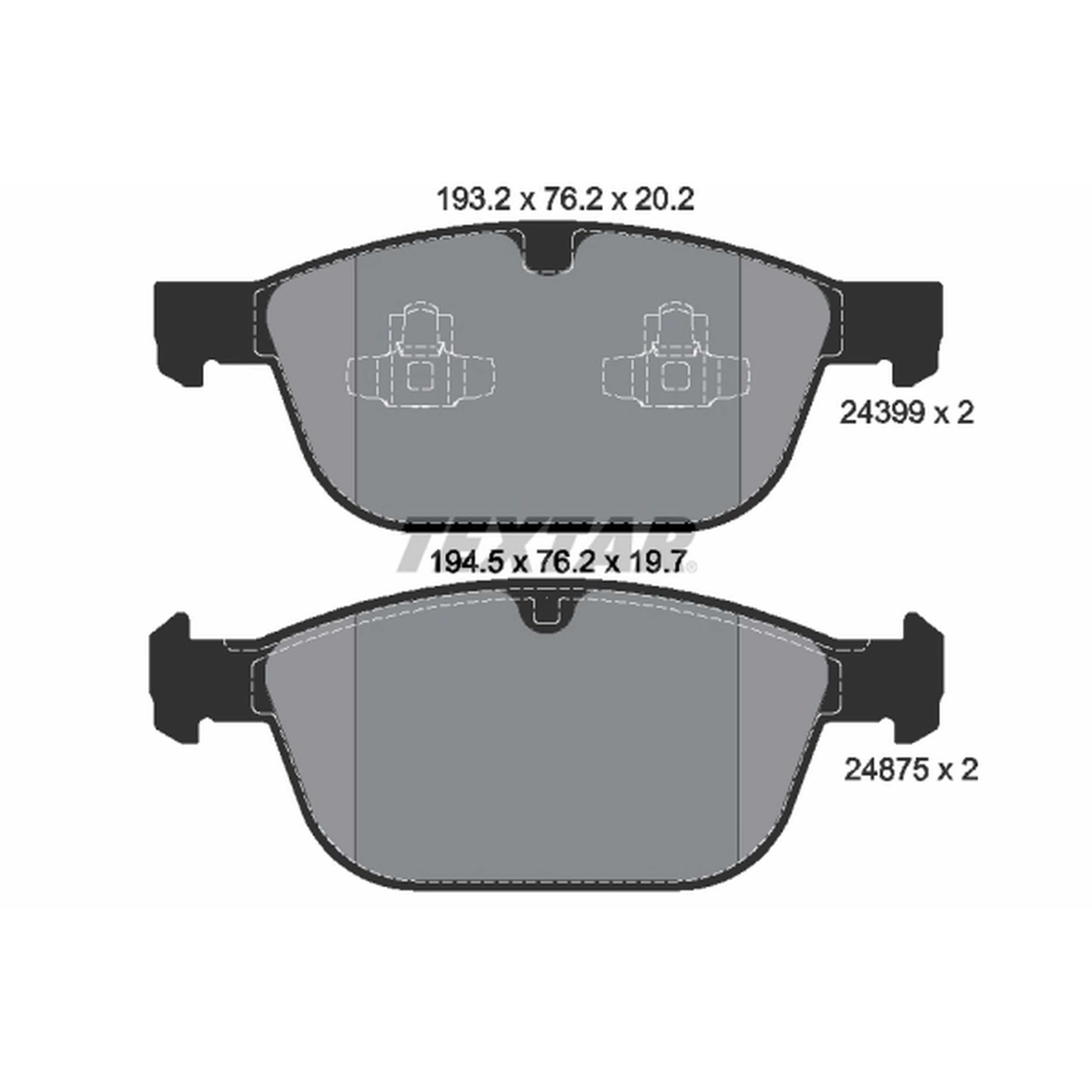 Textar Disc Brake Pad