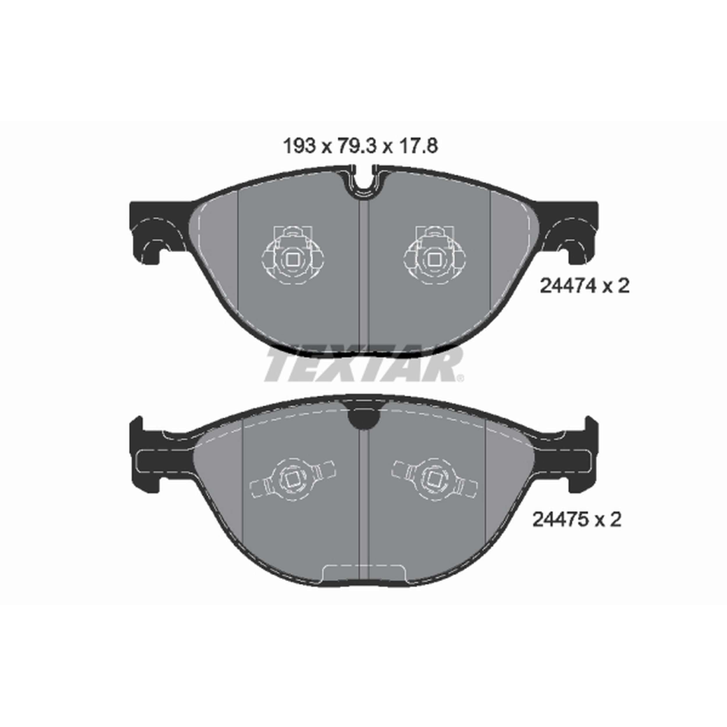 Textar Disc Brake Pad