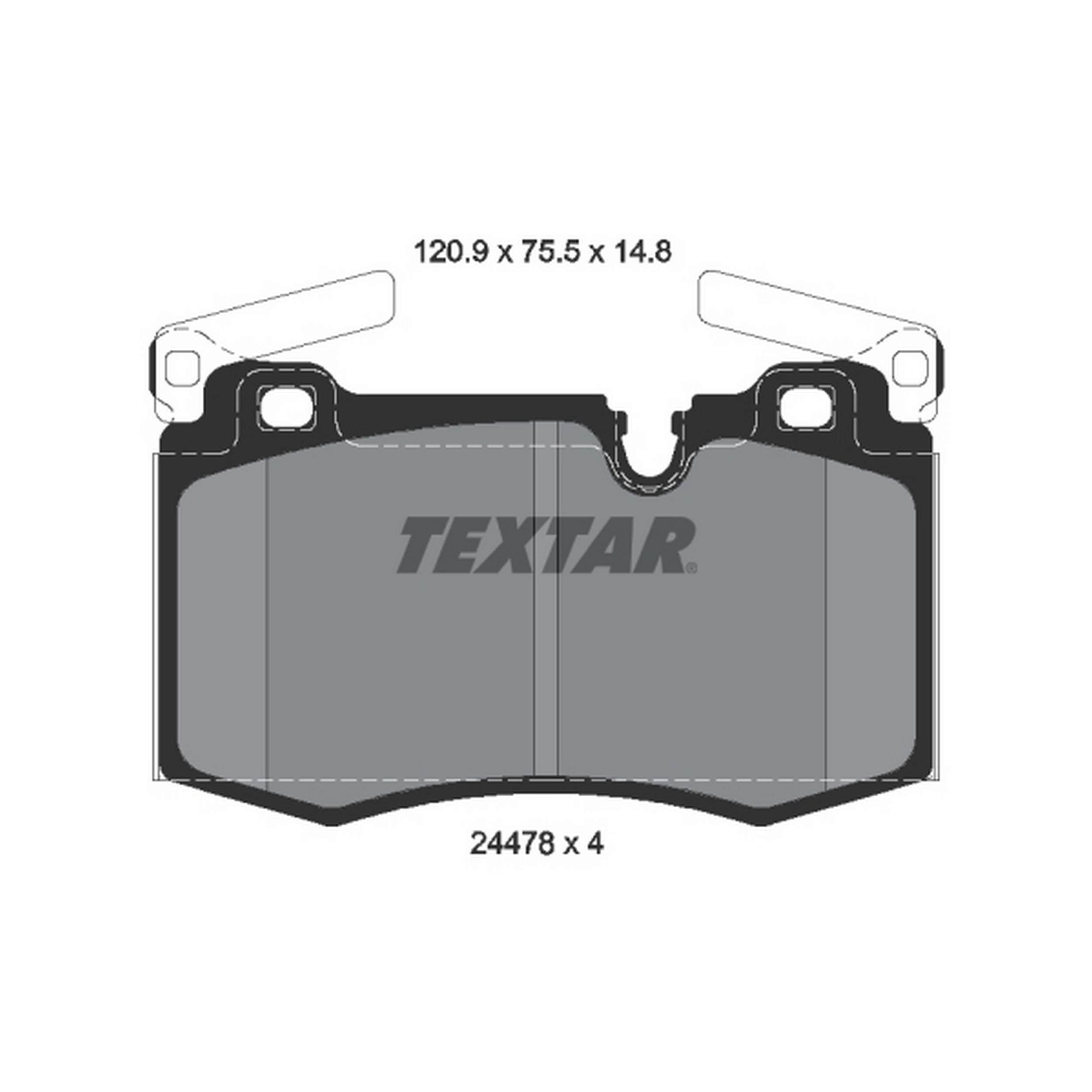 Textar Disc Brake Pad
