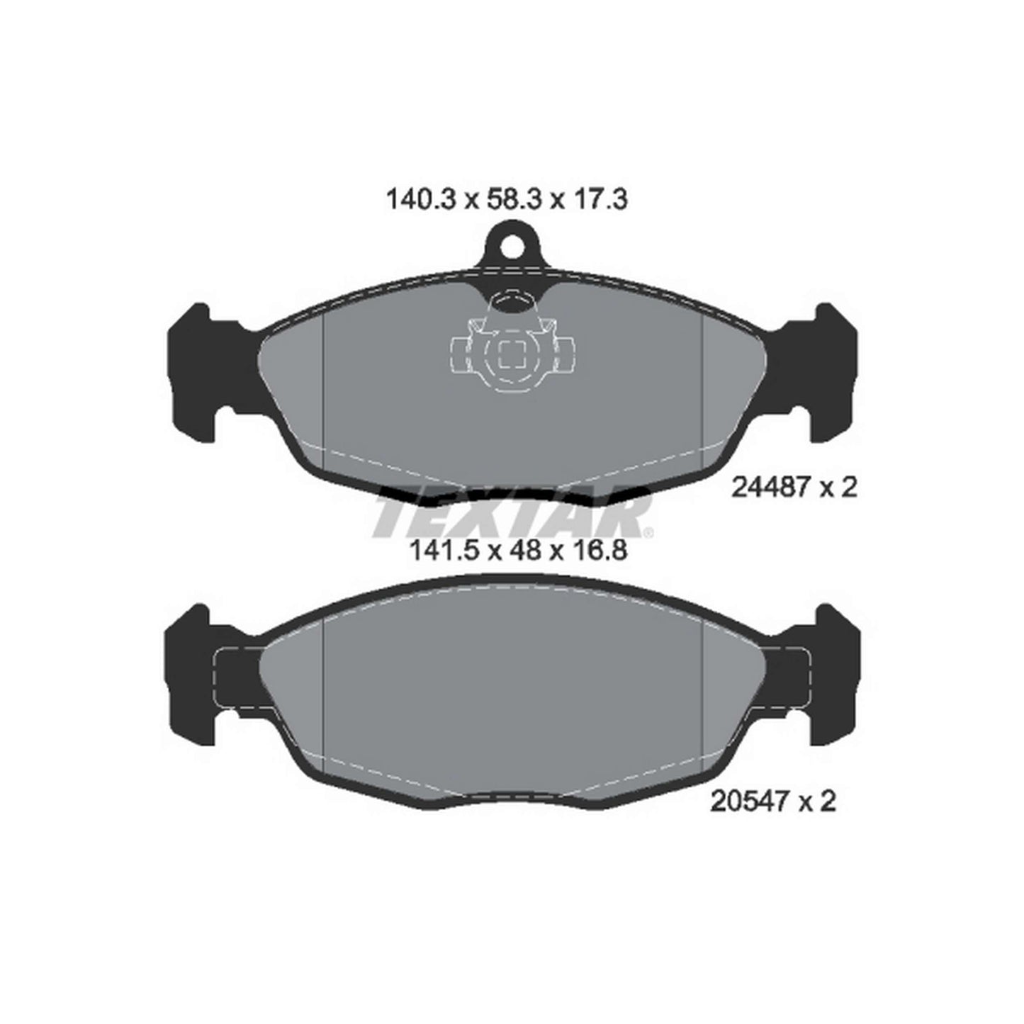 Textar Disc Brake Pad