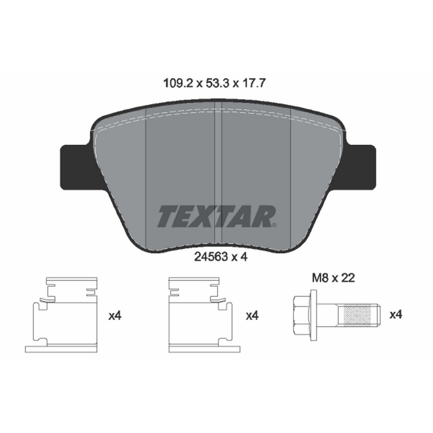 Textar 2456301