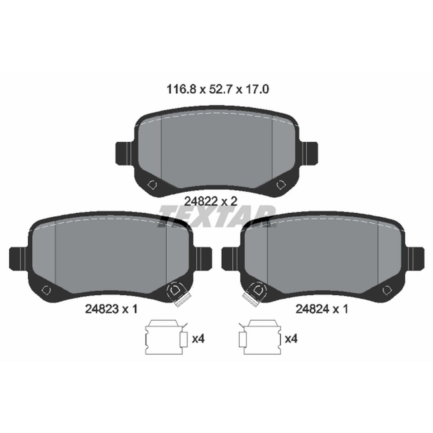 Textar Disc Brake Pad