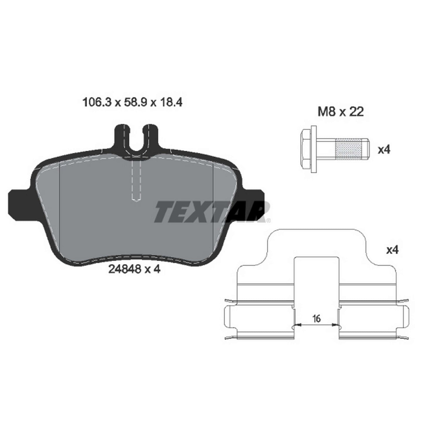 Textar 2484803