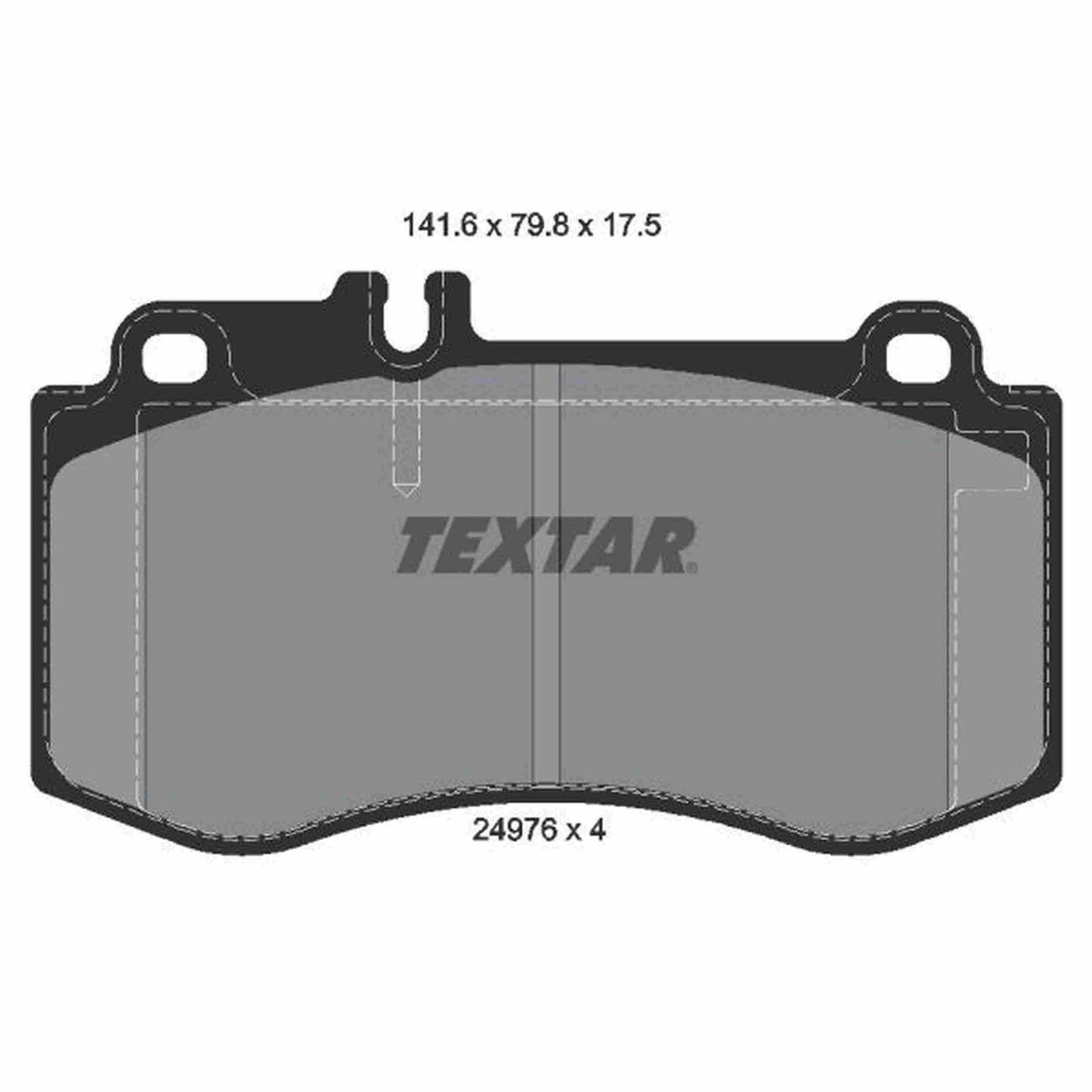 Textar Disc Brake Pad