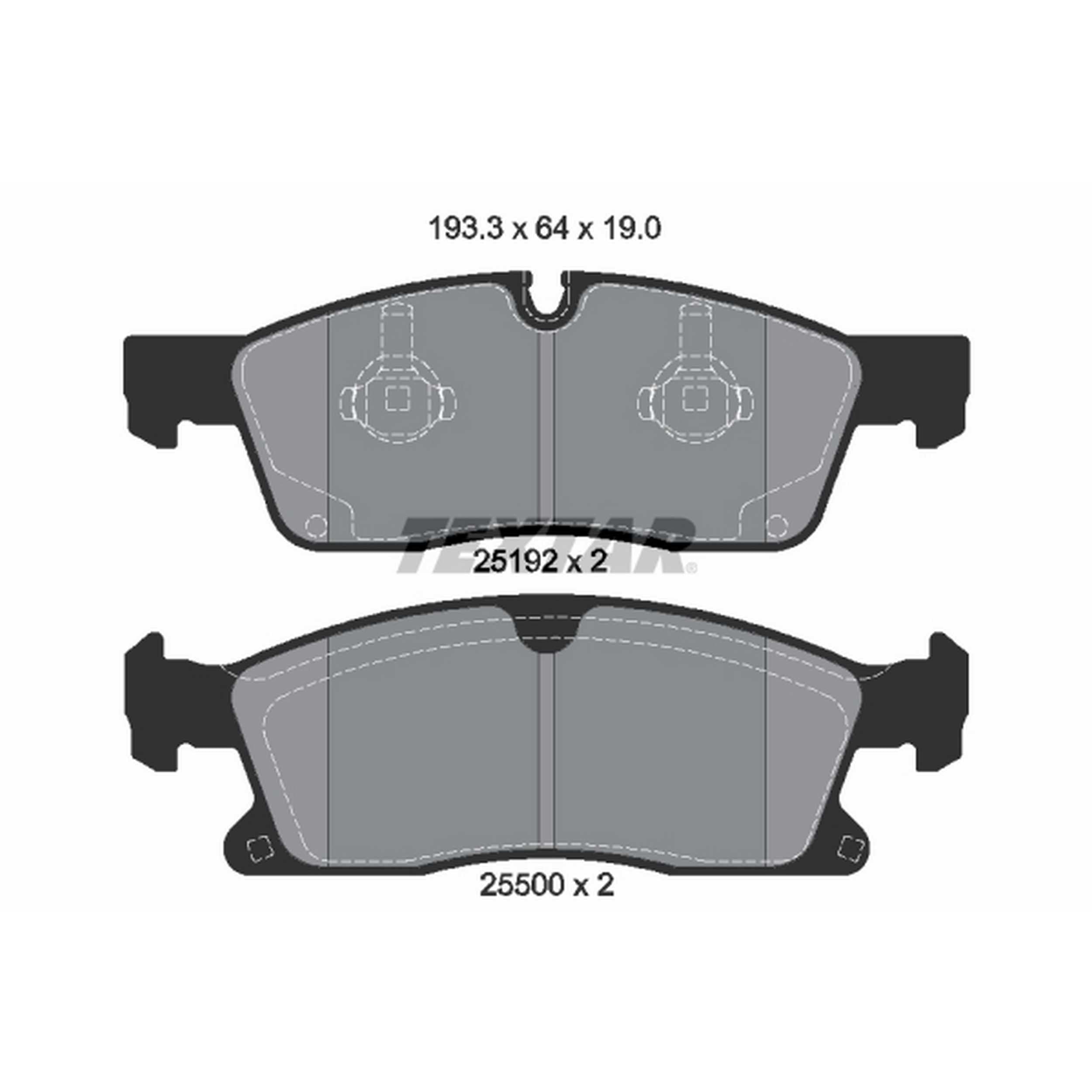Textar Disc Brake Pad