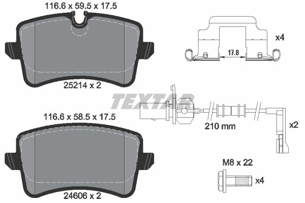 Textar Disc Brake Pad