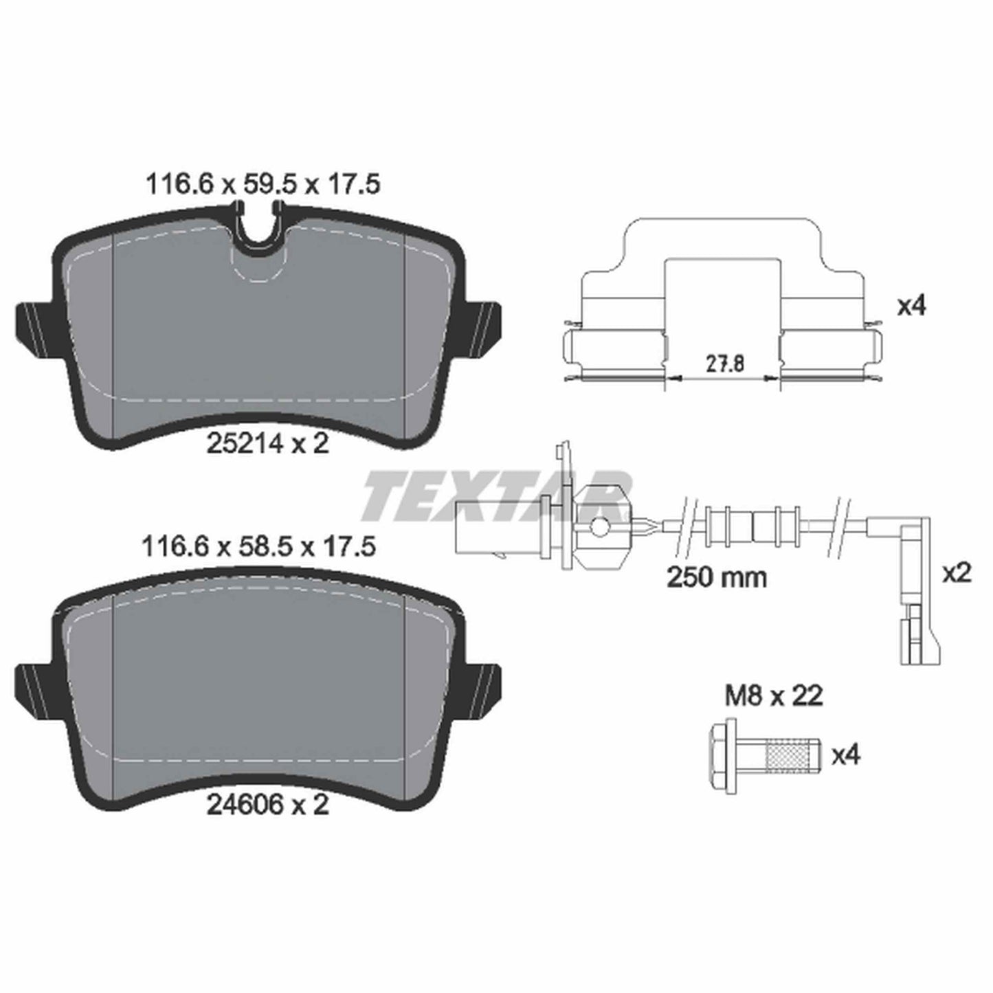 Textar 2521404