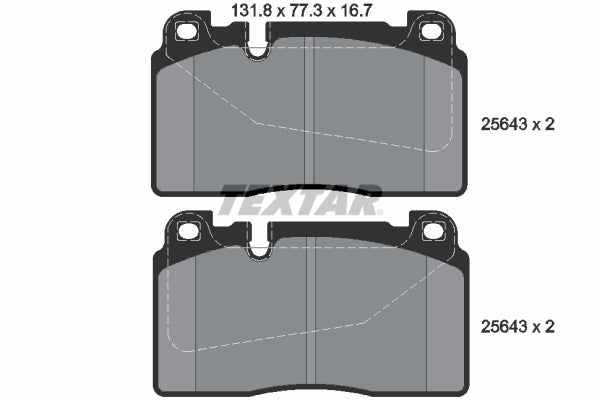 Textar Disc Brake Pad