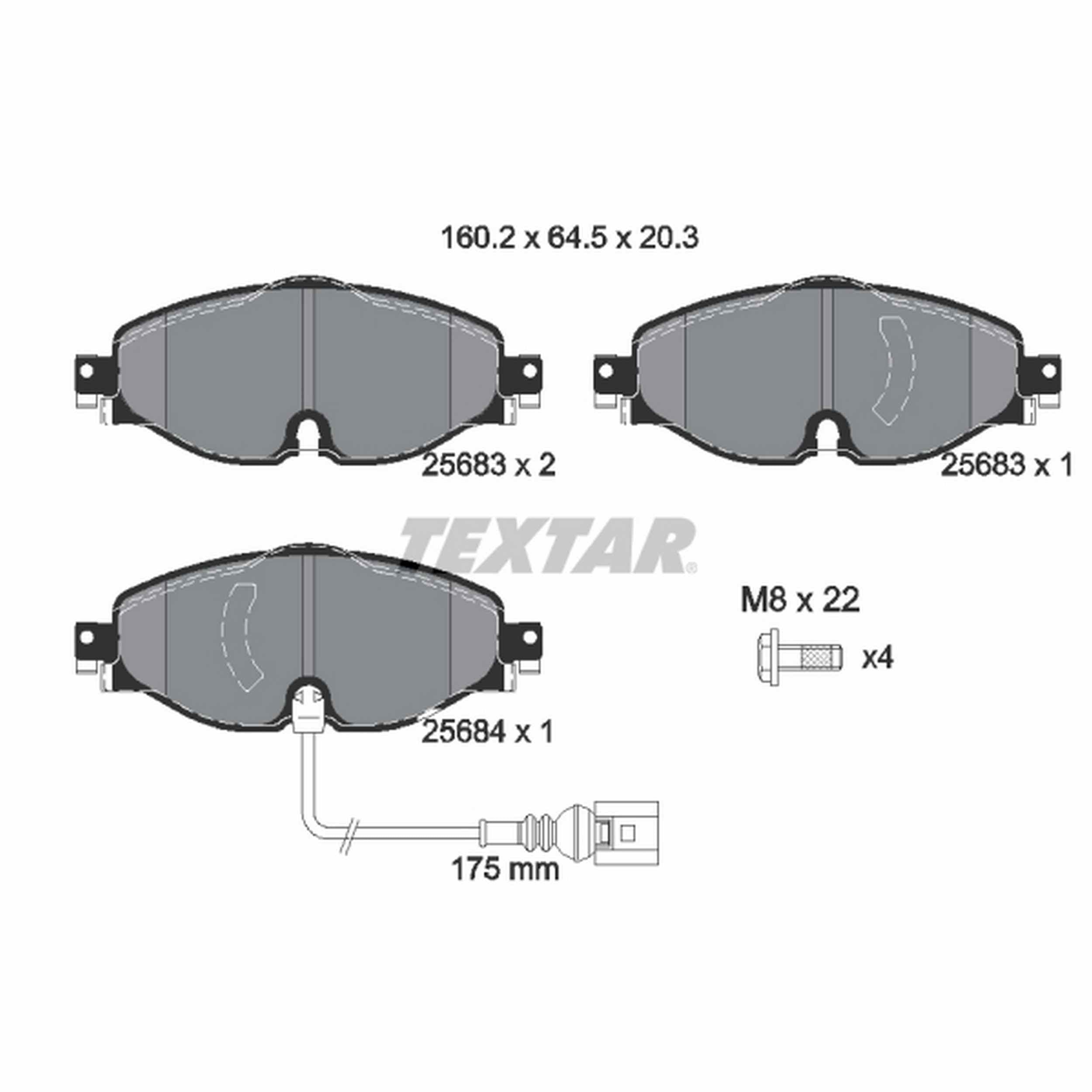 Textar Disc Brake Pad