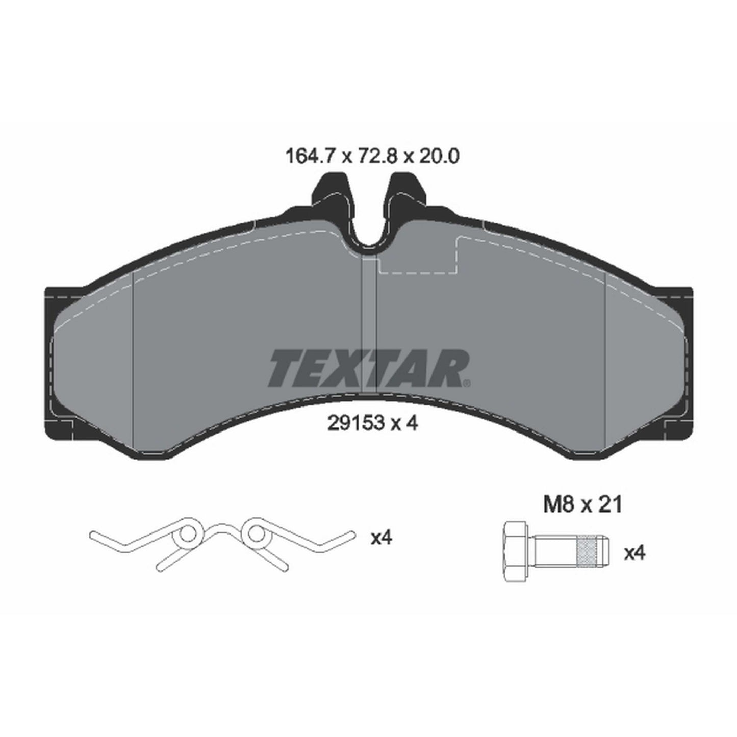 Textar Disc Brake Pad