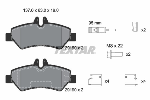 Textar Disc Brake Pad