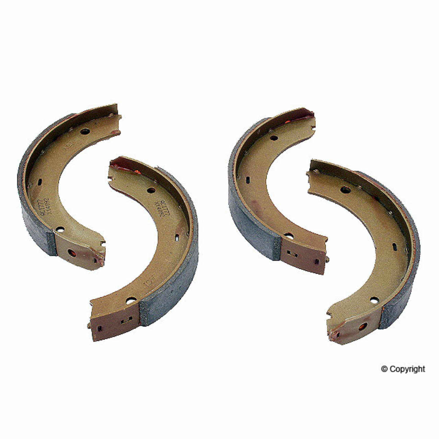 Textar Parking Brake Shoe Set