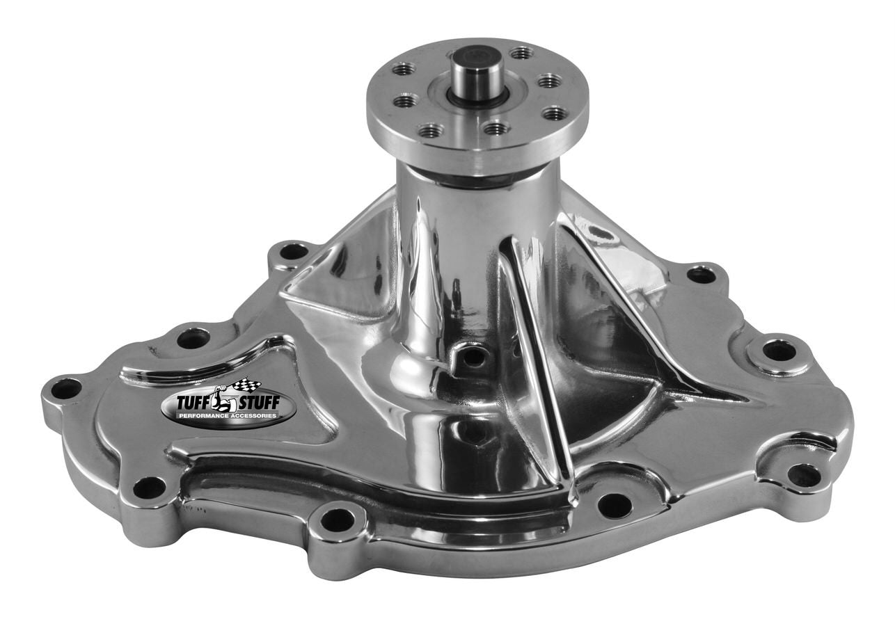 Tuff-Stuff Pontiac Water Pump Chrome Aluminum Water Pumps Water Pumps - Mechanical main image