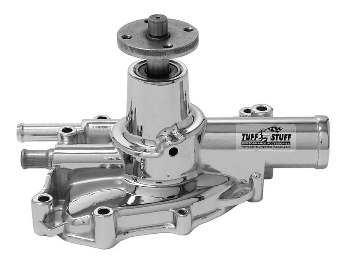 Tuff-Stuff 86-93 Ford 5.0L Water Pump Chrome Water Pumps Water Pumps - Mechanical main image