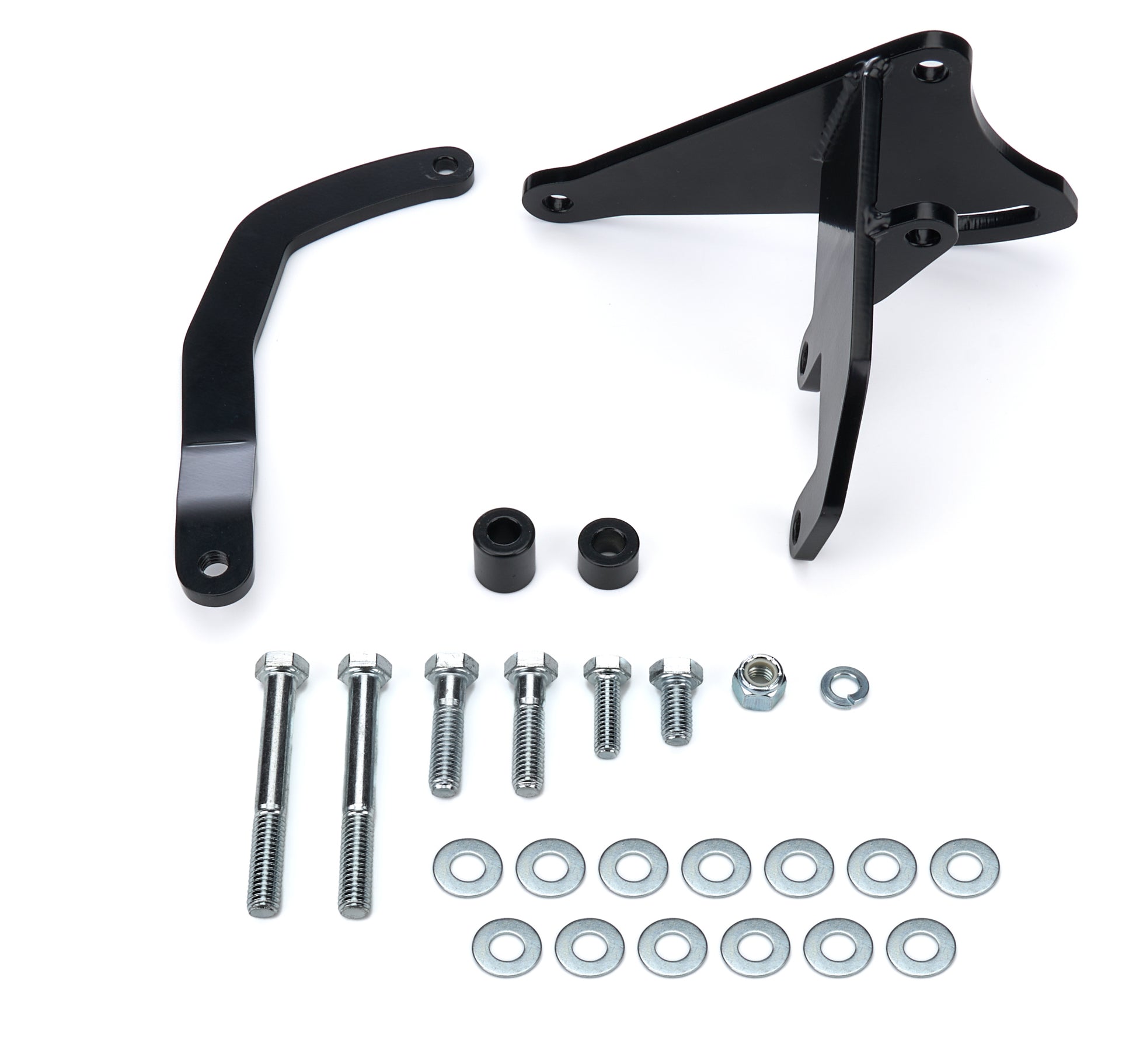 TUFF-STUFF Alternator Bracket SBC Short Water Pump Black Ignitions and Electrical Charging Systems main image