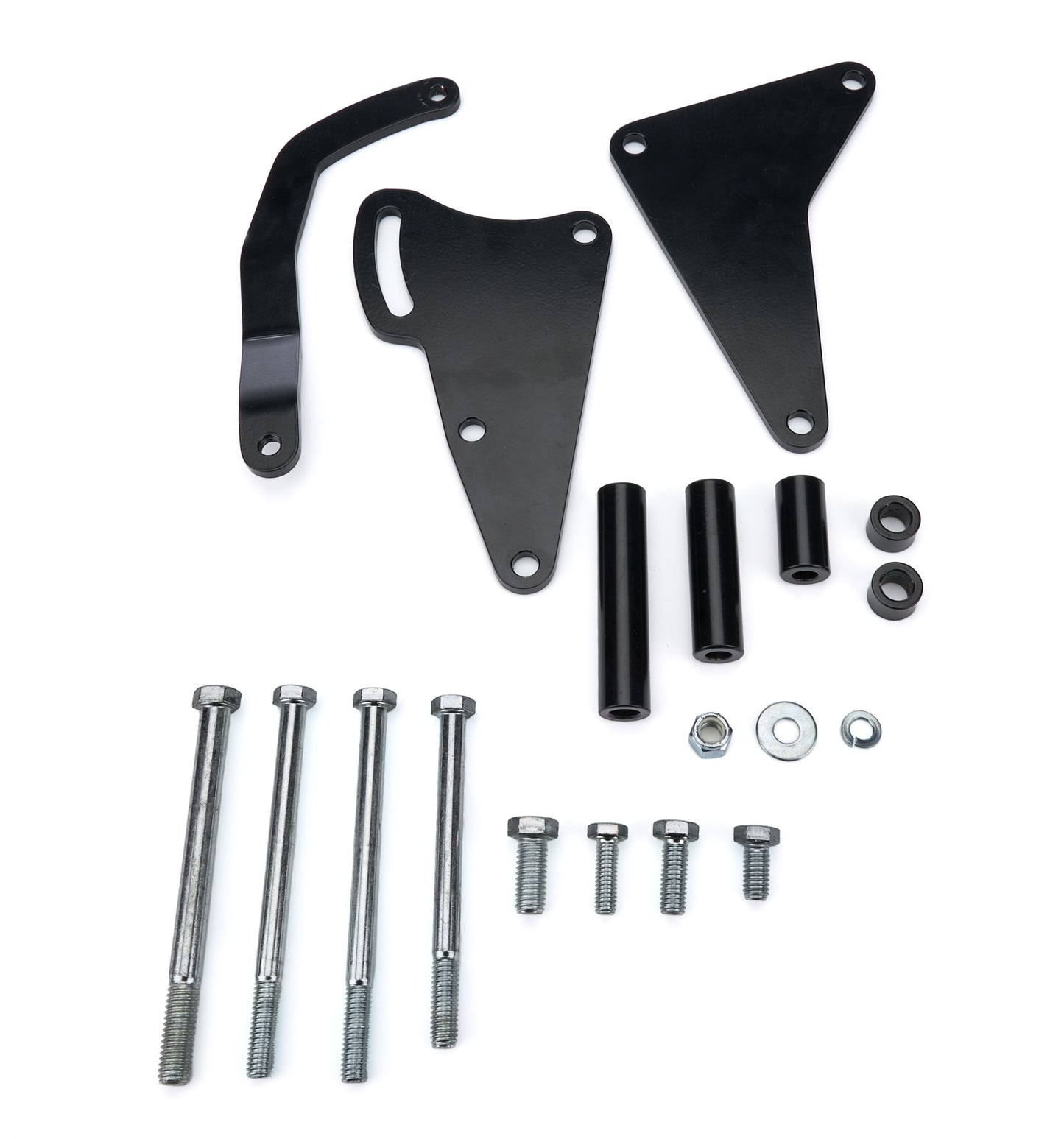 TUFF-STUFF Alternator Bracket BBC Long Water Pump Black Ignitions and Electrical Charging Systems main image
