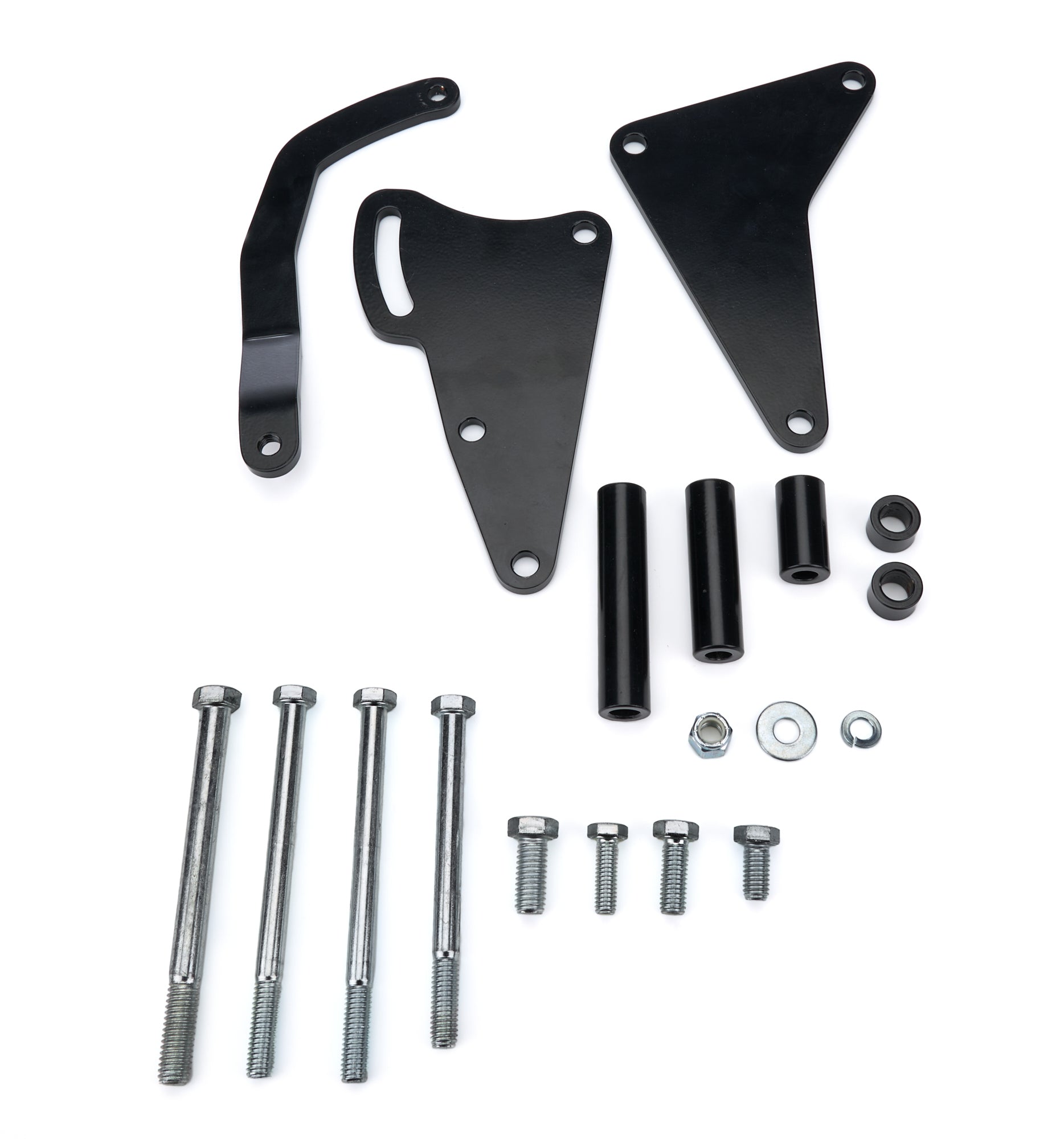 TUFF-STUFF Alternator Bracket BBC Long Water Pump Black Ignitions and Electrical Charging Systems main image