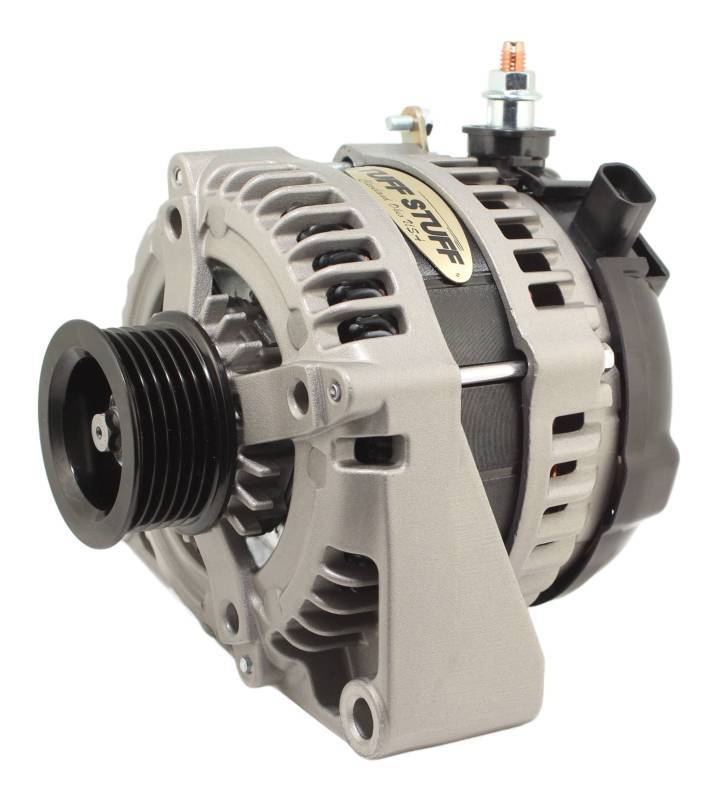 TUFF-STUFF LS225 Max Amp Alternator 6 Groove 1-Wire Cast Ignitions and Electrical Charging Systems main image