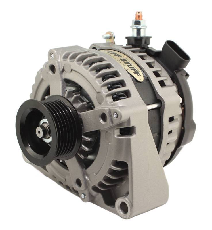 TUFF-STUFF LS225 Max Amp Alternator 6 Groove OEM Wire Cast Ignitions and Electrical Charging Systems main image