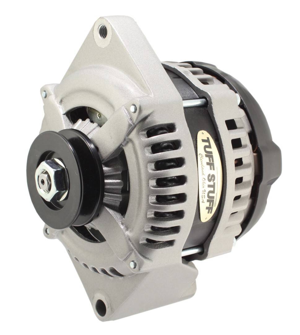TUFF-STUFF 225 MAX AMP Alternator 1 Groove 1 Wire Cast Ignitions and Electrical Charging Systems main image