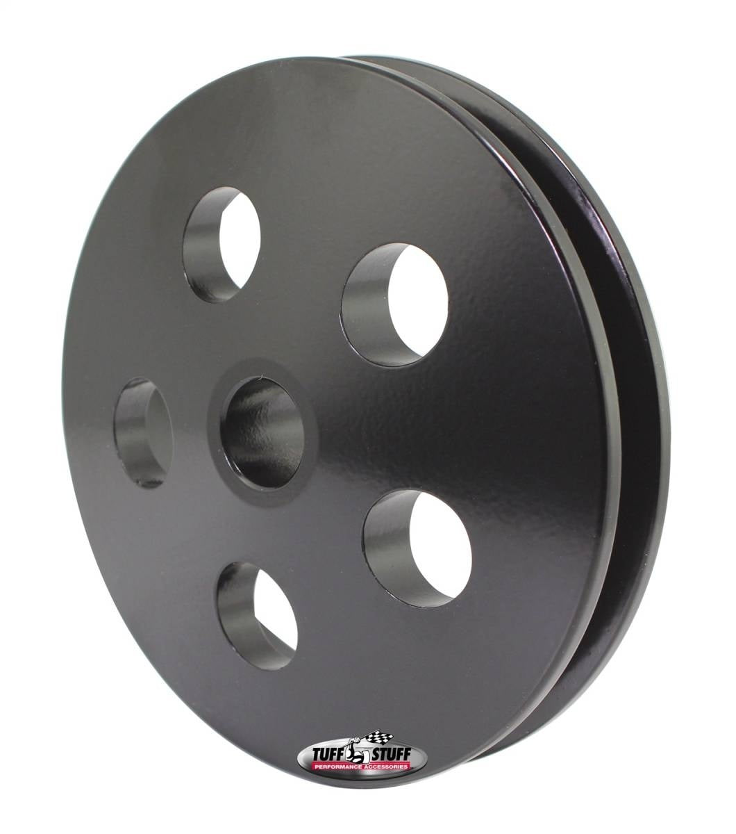 TUFF-STUFF V-Groove Power Steering Pulley Natural Engines and Components Belts and Pulleys main image