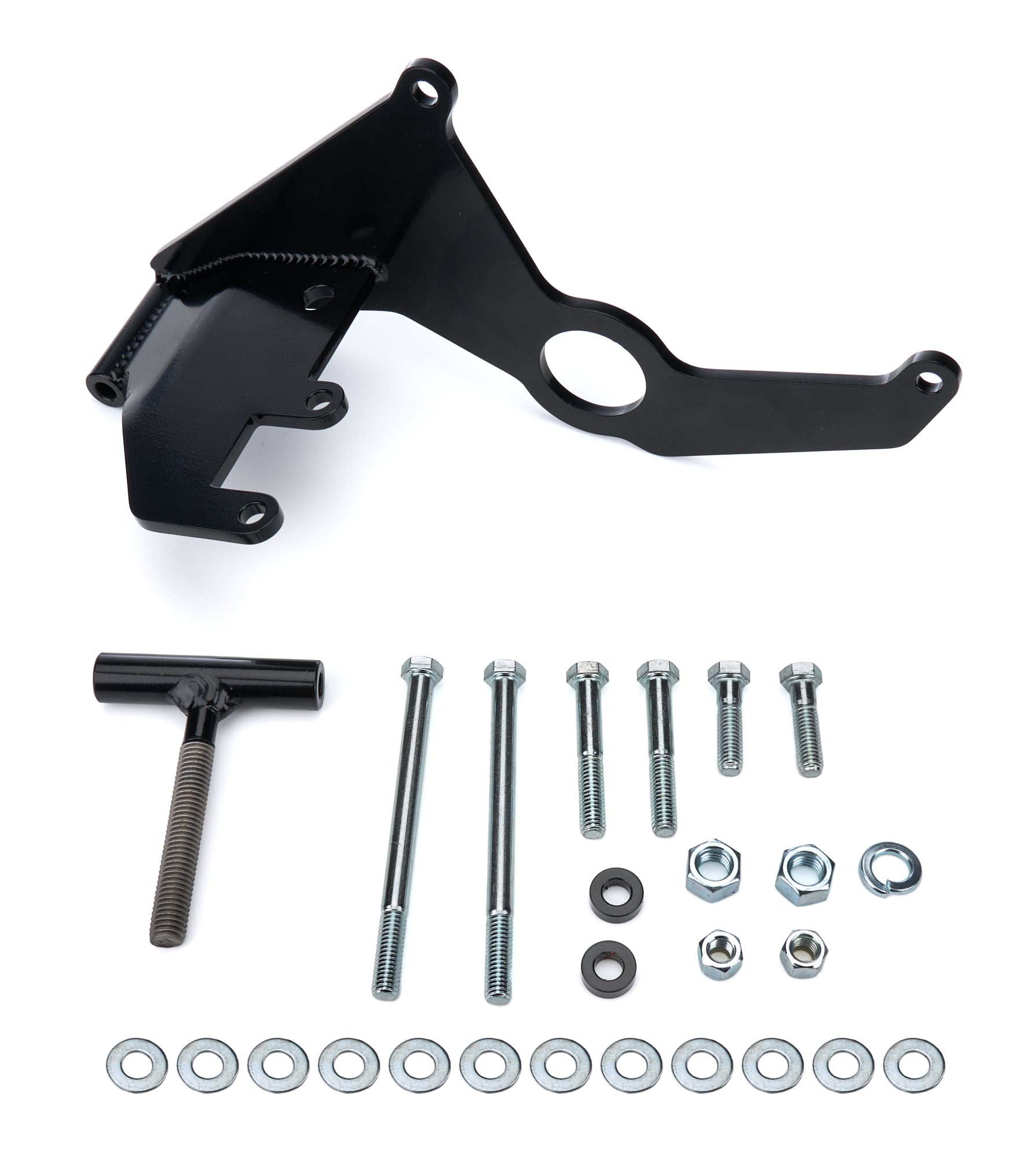 TUFF-STUFF A/C Compressor Bracket SBC Long Water Pump Blk Heating and Cooling Air Conditioning main image