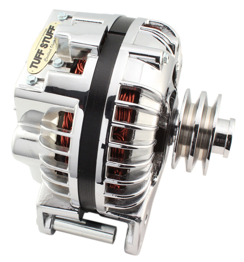 TUFF-STUFF 61-85Chrysler Alternator 100 Amp Polished Ignitions and Electrical Charging Systems main image