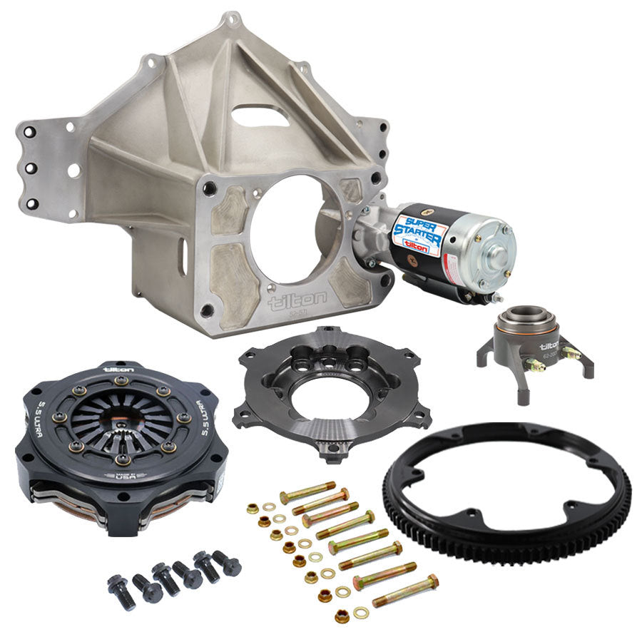 TILTON Bellhousing Kit GM Crate 5.5in Ultra 3-Disc Drivetrain Bellhousings and Components main image