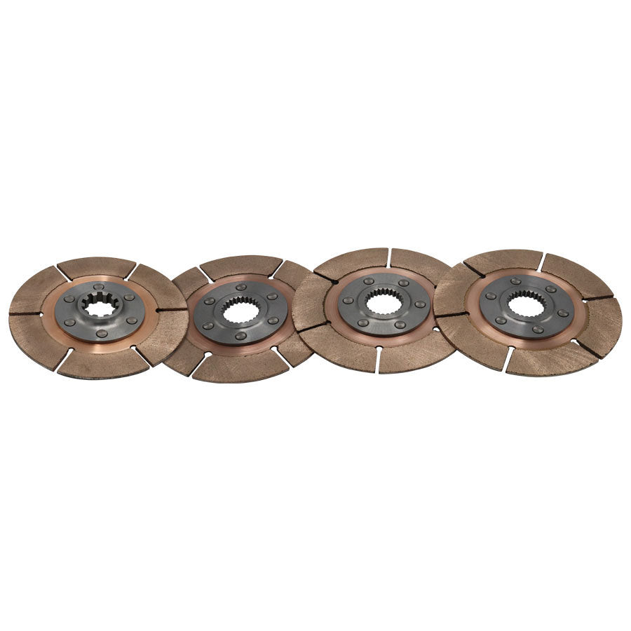 Tilton Engineering Disc Pack Metallic 5.5in 4 PL 1-5/32in X 26spl Clutches and Components Clutch Discs main image