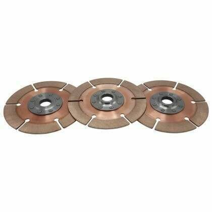 Tilton Engineering Clutch Pack 3 Disc 7.25in 1-1/4in x 29spl Clutches and Components Clutch Discs main image