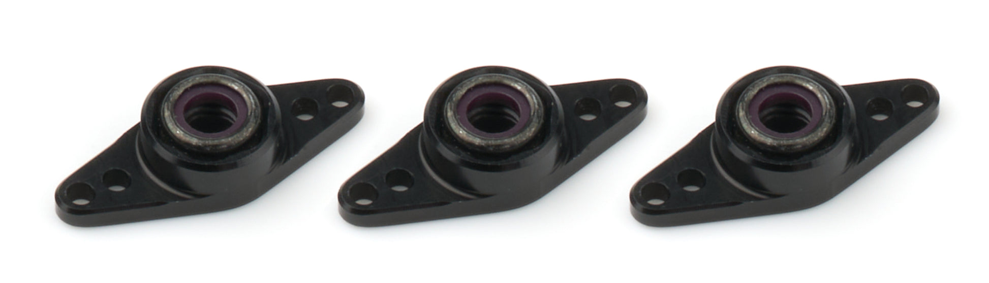 Ti22 PERFORMANCE Mud Cover Install Plate 5/16-28 Thread Black 3pk Wheels and Tires Tire and Wheel Accessories main image