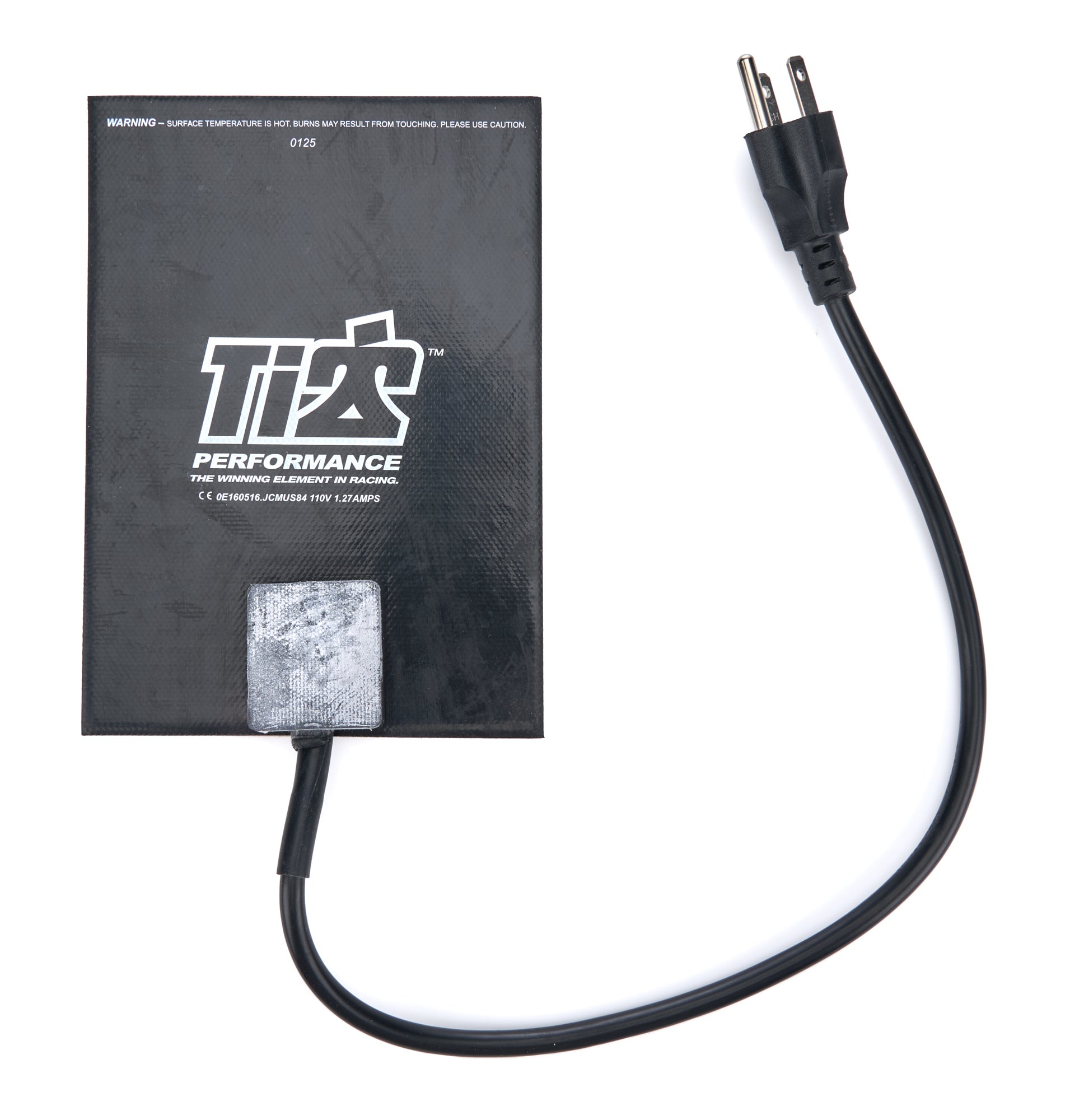 Ti22 PERFORMANCE Oil Tank Heater Pad 5x7in Stick On 110v Blk Engines and Components Engine Pre Heaters and Components main image
