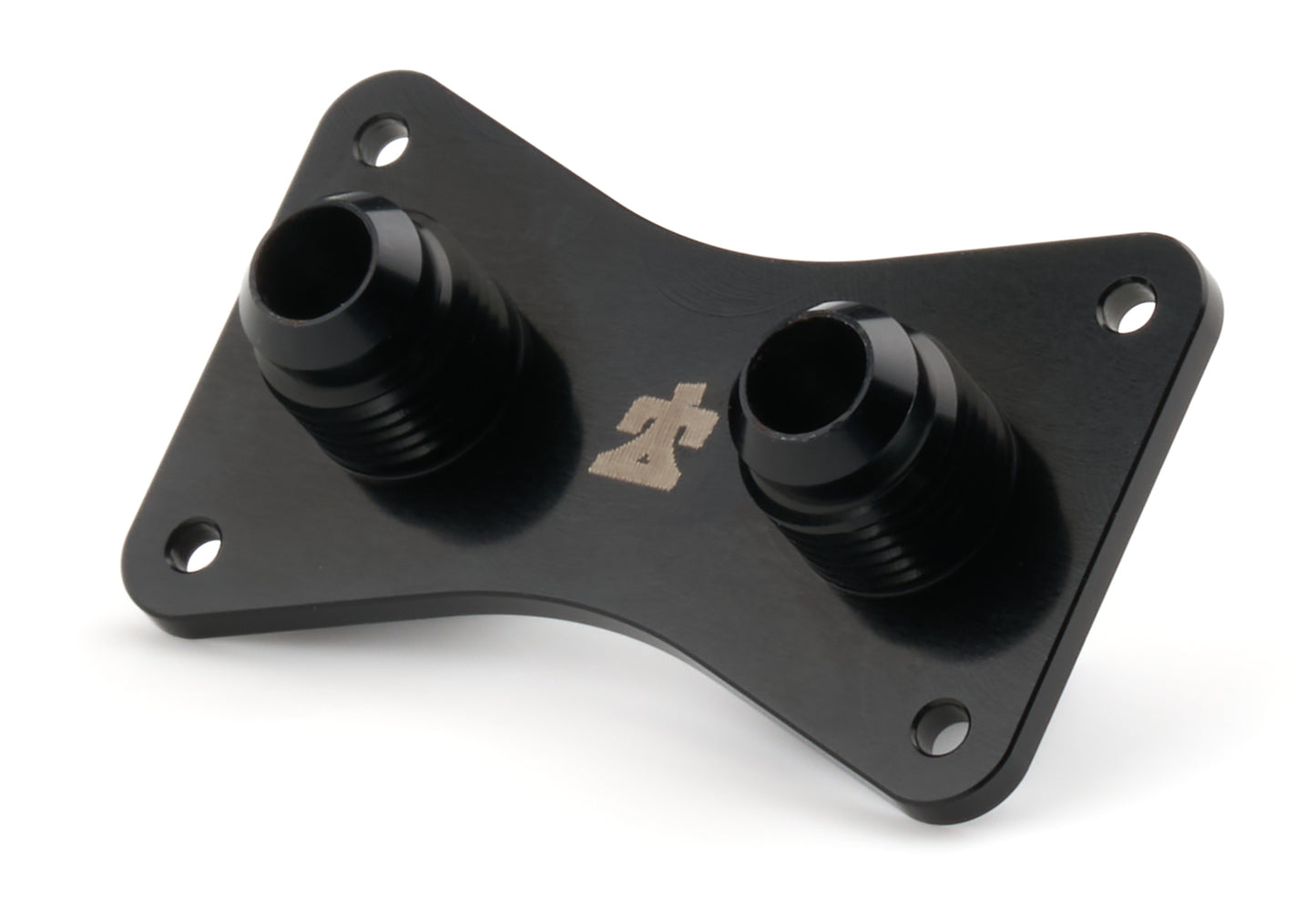 Ti22 PERFORMANCE Bulkhead Dash Plate -6 Male Fittings Both Sides Fittings Hoses and Valves Fittings and Plugs main image