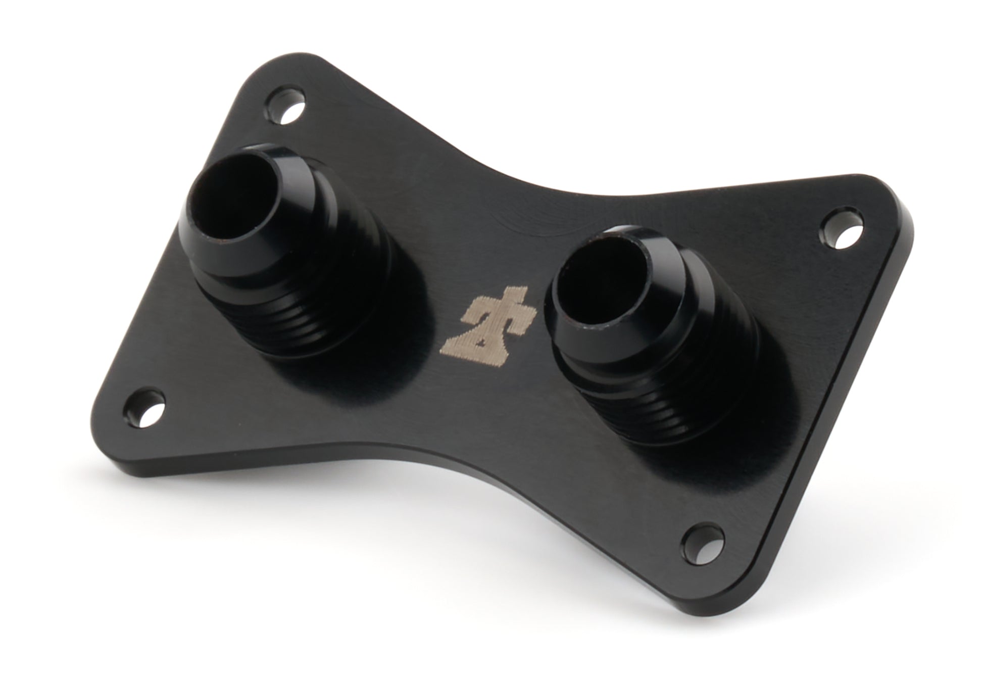 Ti22 PERFORMANCE Bulkhead Dash Plate -6 Male Fittings Both Sides Fittings Hoses and Valves Fittings and Plugs main image