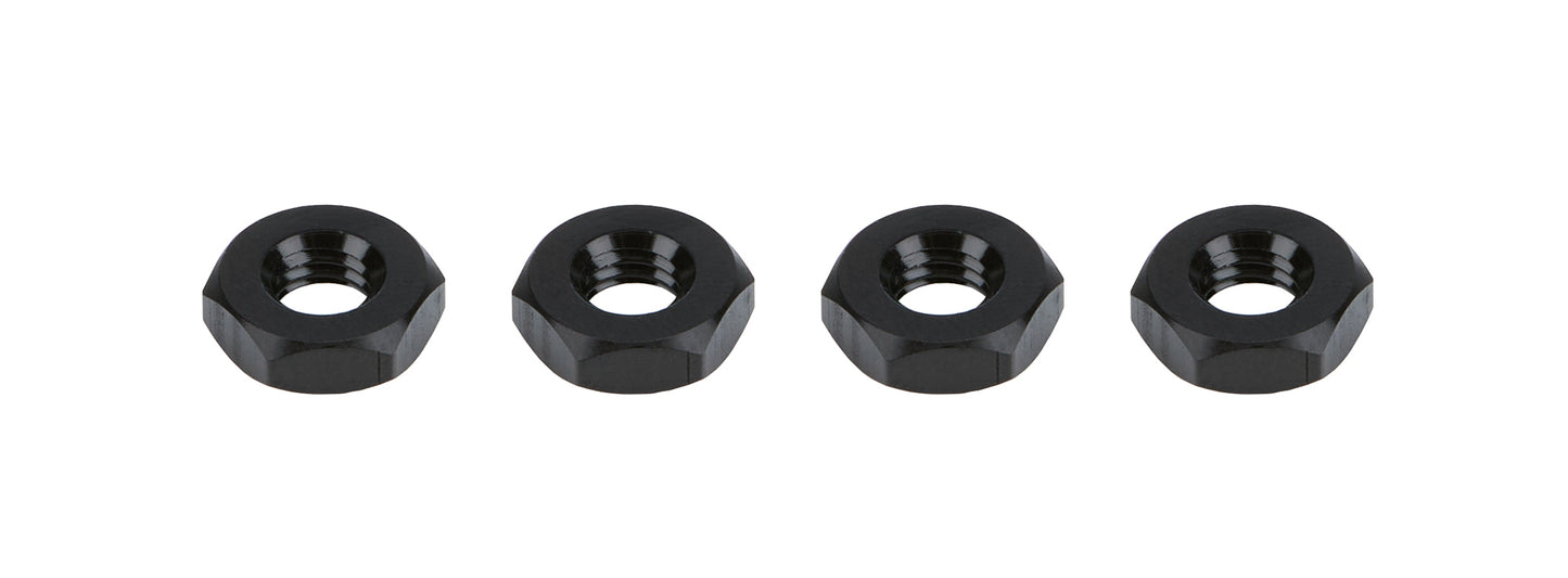 Ti22 Performance Jam Nuts RH 10-32 Black Aluminum 4 pack Bulk Fasteners Jam Nut main image