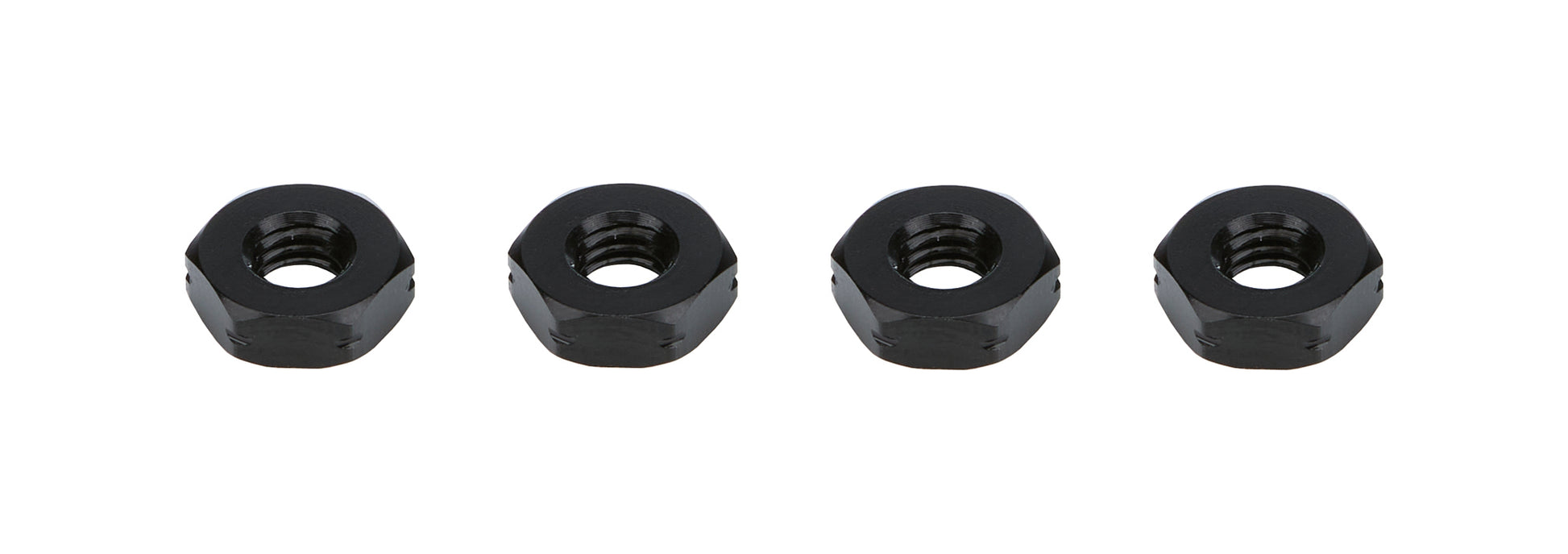 Ti22 Performance Jam Nuts LH 10-32 Black Aluminum 4 Pack Bulk Fasteners Jam Nut main image