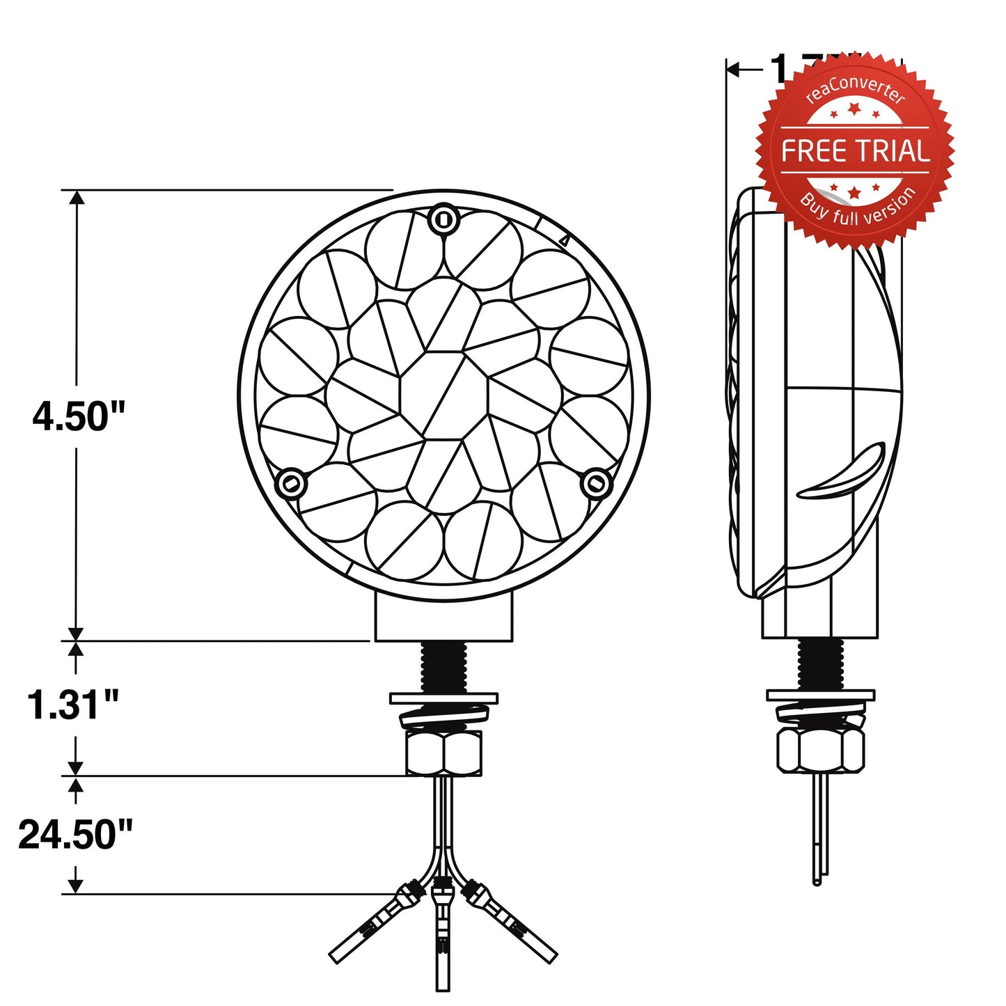 TRK-Lite Turn Signal Light 80867 image 2