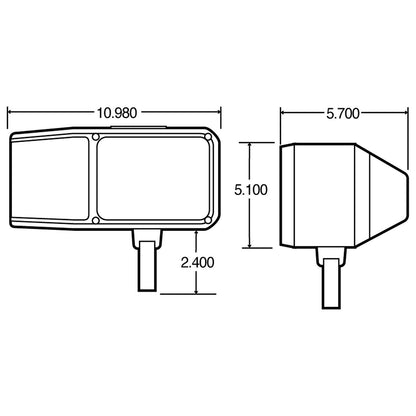 TRK-Lite Snow Plow Light 80888 image 3