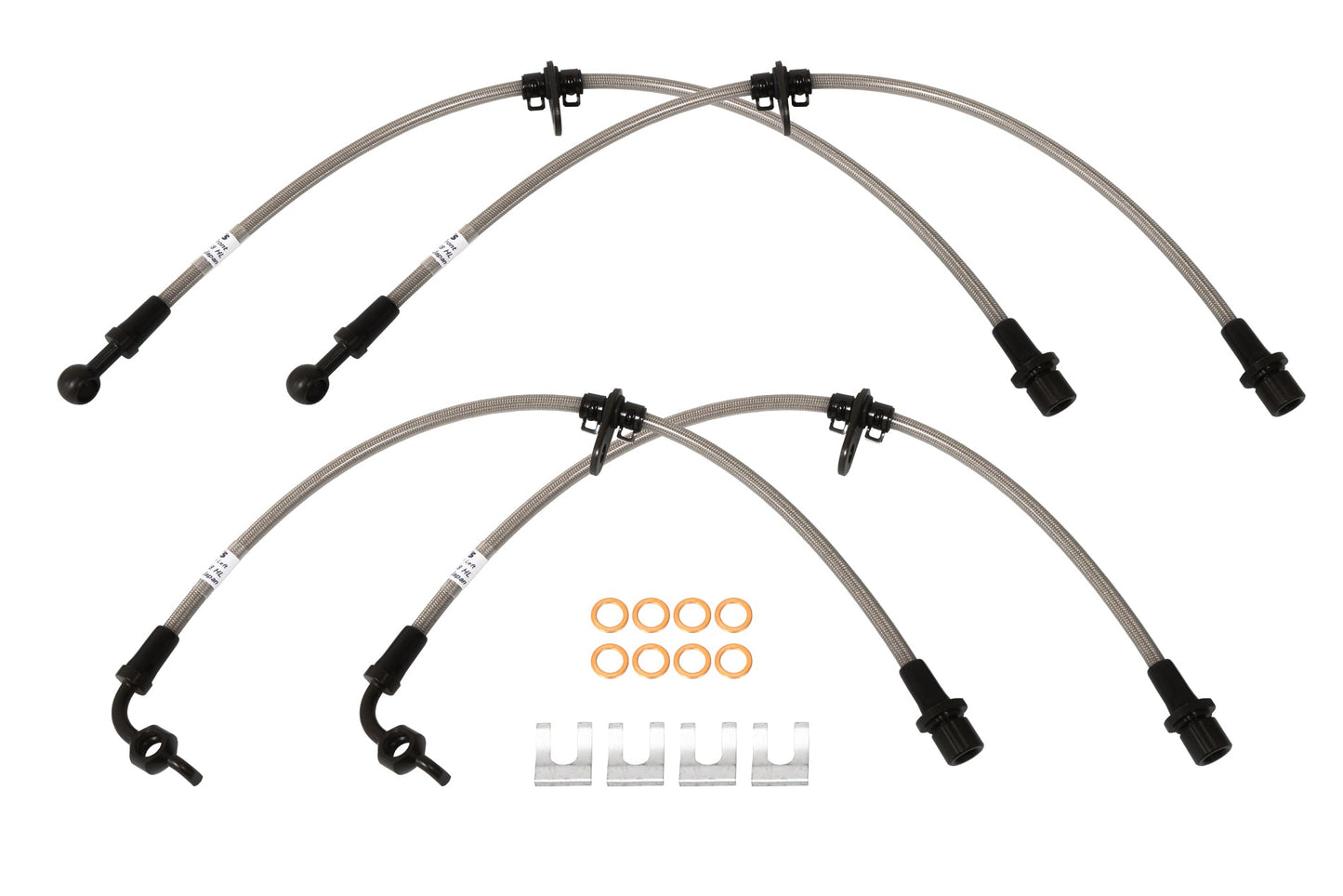 TOM'S Racing Brake Line Stainless - Toyota Corolla Hatchback (2019+)